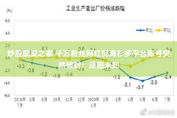 炒股配资之家 千万粉丝网红倪海杉多平台账号突然被封：原因未知