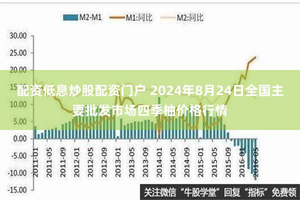 配资低息炒股配资门户 2024年8月24日全国主要批发市场四季柚价格行情