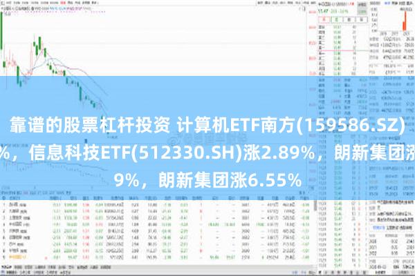 靠谱的股票杠杆投资 计算机ETF南方(159586.SZ)涨1.69%，信息科技ETF(512330.SH)涨2.89%，朗新集团涨6.55%