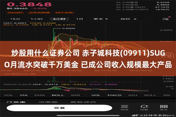 炒股用什么证券公司 赤子城科技(09911)SUGO月流水突破千万美金 已成公司收入规模最大产品