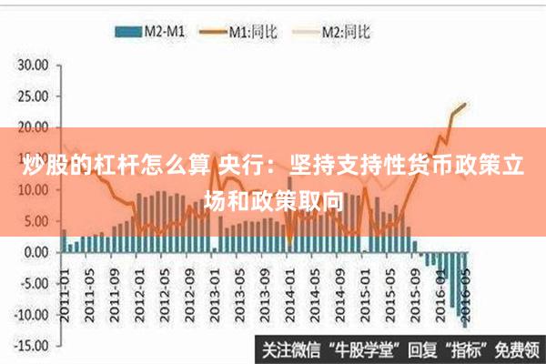 炒股的杠杆怎么算 央行：坚持支持性货币政策立场和政策取向