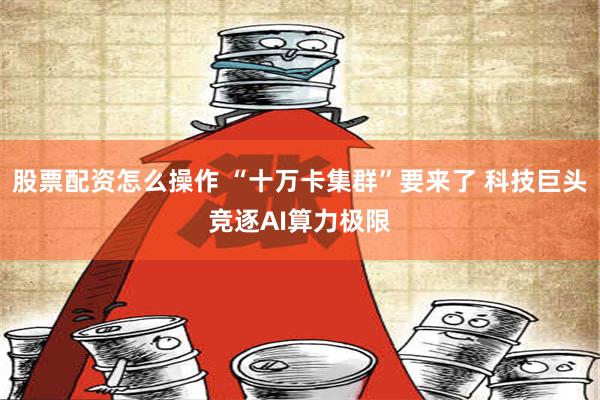 股票配资怎么操作 “十万卡集群”要来了 科技巨头竞逐AI算力极限