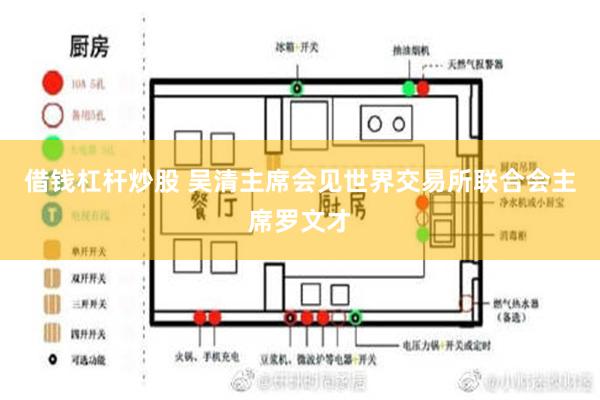 借钱杠杆炒股 吴清主席会见世界交易所联合会主席罗文才