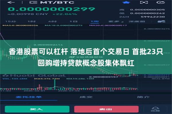 香港股票可以杠杆 落地后首个交易日 首批23只回购增持贷款概念股集体飘红