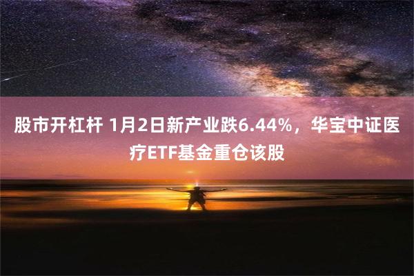 股市开杠杆 1月2日新产业跌6.44%，华宝中证医疗ETF基金重仓该股